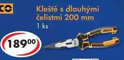 CBA Kleště s dlouhými čelistmi 200 mm nabídka