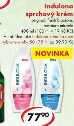 CBA Indulona sprchový krém nabídka