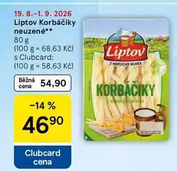 Tesco Liptov Korbáčiky neuzené nabídka