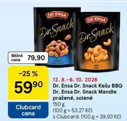Tesco Dr. Snack Mandle pražené, solené nabídka