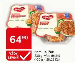 Tesco Hami Talířek, 230 g, více druhů nabídka