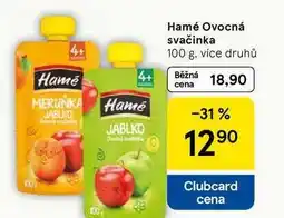 Tesco Hamé Ovocná svačinka nabídka
