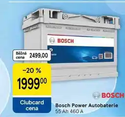 Tesco Bosch Power Autobaterie 55 Ah 460 A nabídka
