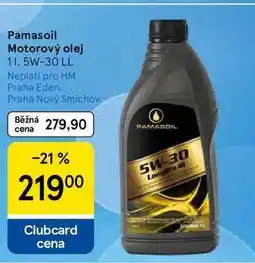 Tesco Pamasoil Motorový olej 1 l, 5W-30 LL nabídka