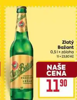 Billa Zlatý Bažant nabídka