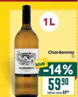 Billa Chardonnay nabídka