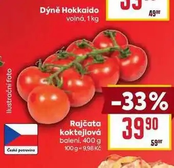 Billa Rajčata koktejlová balení nabídka
