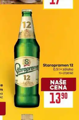 Billa Staropramen 12 nabídka