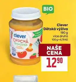 Billa Clever Dětská výživa nabídka