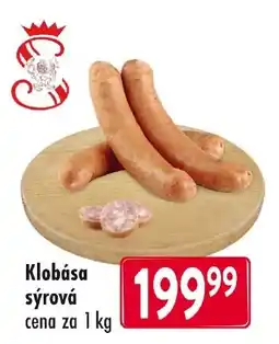 Qanto Sýrová klobása nabídka