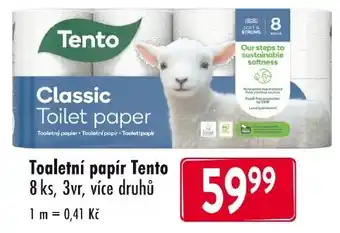Qanto Tento Classic Toilet paper nabídka