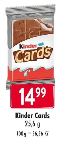 Qanto Kinder Cards nabídka