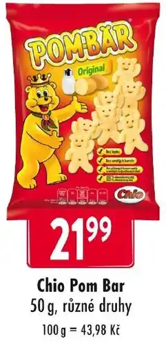 Qanto Chio Pom Bar nabídka
