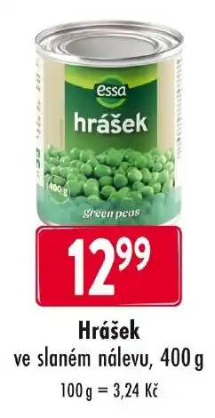 Qanto essa hrášek nabídka