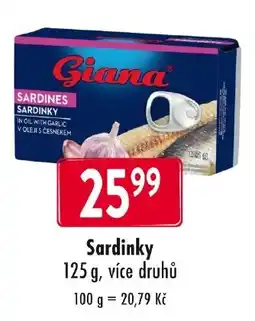 Qanto Giana sardinky nabídka