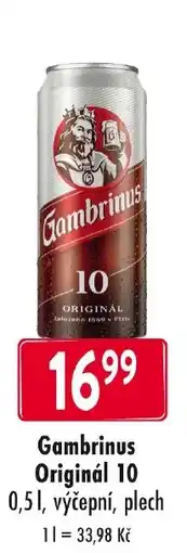 Qanto Gambrinus Original 10 nabídka