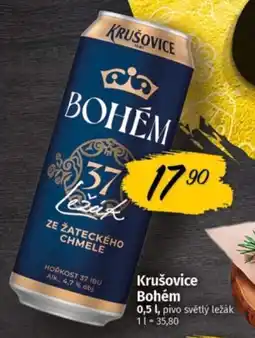 COOP TIP Krušovice Bohém nabídka