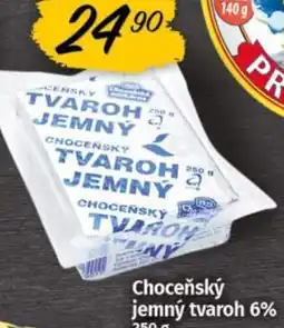 COOP TIP Choceňský tvaroh nabídka