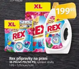 COOP TIP Rex přípravky na praní nabídka