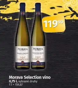 COOP TIP Morava Selection víno nabídka