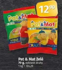 COOP TIP Pat & Mat želé nabídka