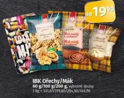 COOP TIP IBK Ořechy/Mák nabídka