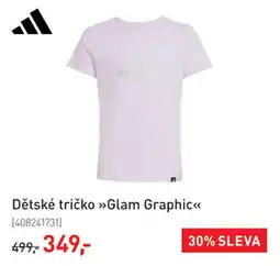 Intersport adidas Dětské tričko »Glam Graphic« nabídka
