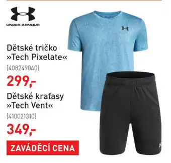 Under Armour dětské tričko »Tech Pixelate«