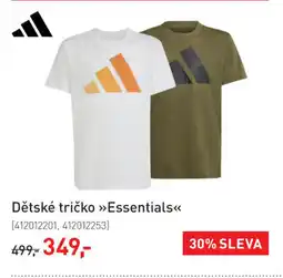 Intersport adidas Dětské tričko »Essentials« nabídka