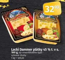 COOP TIP Lacki Dammer plátky 45 % t. v s. nabídka