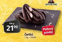 COOP TIP Hostelčické uzeniny čertíci nabídka