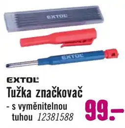 Hornbach Extol tužka značkovací nabídka