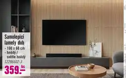 Hornbach Samolepicí lamely dub nabídka