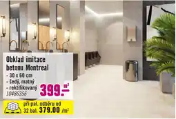 Hornbach Obklad imitace betonu Montreal nabídka