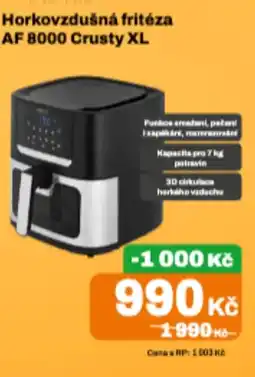 Expert Horkovzdušná friteza AF 8000 Crusty XL nabídka
