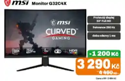 Expert msi monitor g32c4x nabídka
