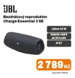 Expert Jbl bezdrátový reproduktor charge essential 3 se nabídka