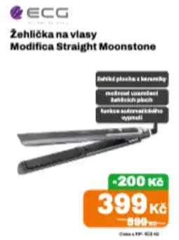 Expert ECG žehlička na vlasy Modifica Straight Moonstone nabídka