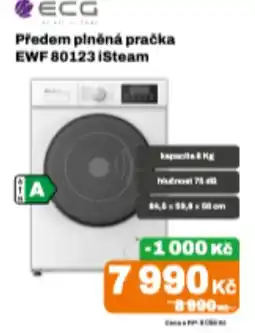 Expert ECG předem plněná pračka EWF 80123 iSteam nabídka