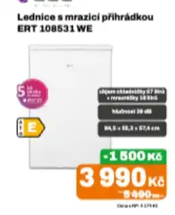 Expert Ert lednice s mrazicí přihrádkou 108531 we nabídka