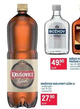 Makro Krušovice Královský ležák 12 nabídka