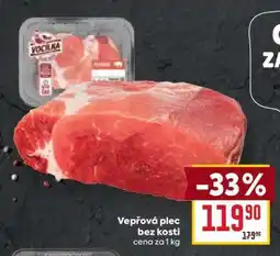 Billa Vepřová plec bez kosti nabídka