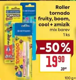 Billa Roller tornado fruity, boom, cool + zmizík nabídka
