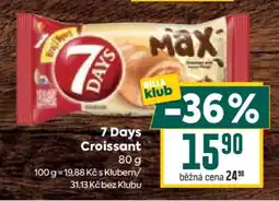 Billa 7 Days Croissant nabídka