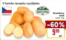 Billa Brambory rané nabídka