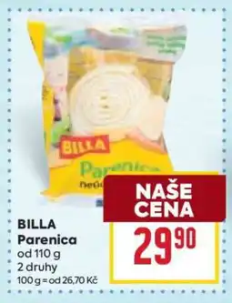 Billa BILLA Parenica nabídka
