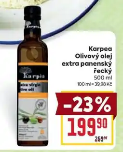 Billa Karpea Olivový olej extra panenský řecký nabídka