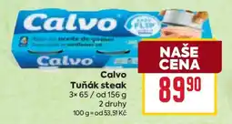 Billa Calvo Tuňák steak nabídka