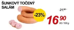 ZEMAN Šunkový točený salám nabídka