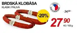 ZEMAN Brdska klobasa klasik / paliva nabídka